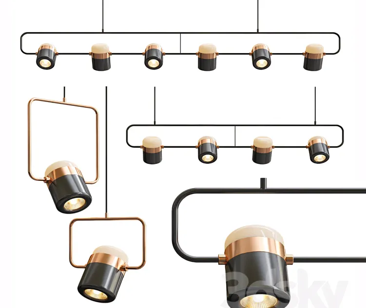 Ling PL Linear Suspension Light