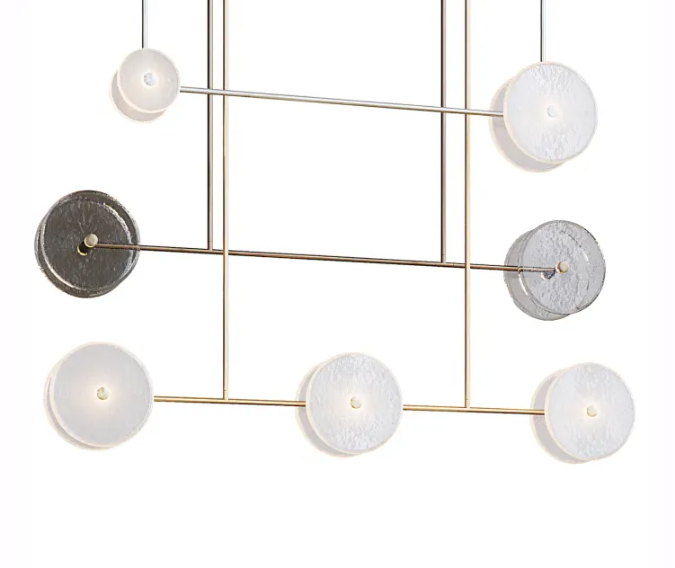 Set of Pendant Lights CORAL LINEAR from Soktas