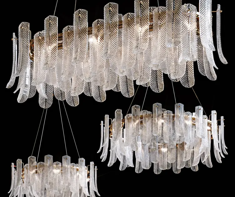Hanging Chandeliers SELVAR by Lampatron
