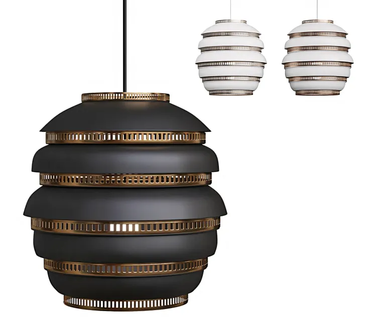 A Beehive Pendant Light