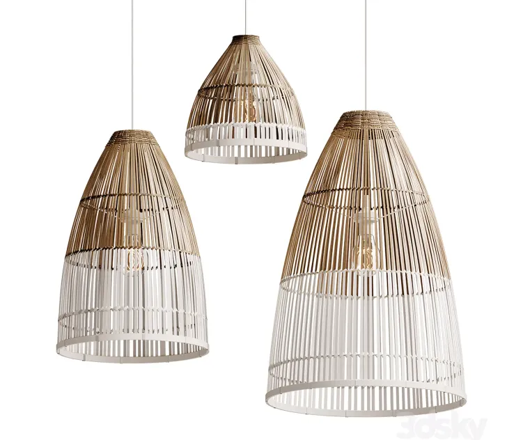 Bamboo Lampshade