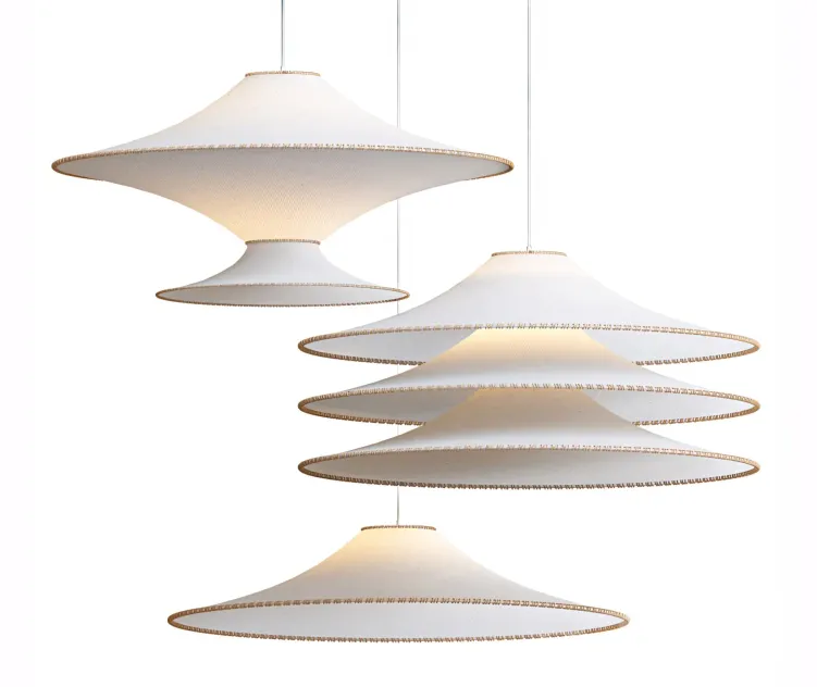 Bamboo Ss Pendant Light