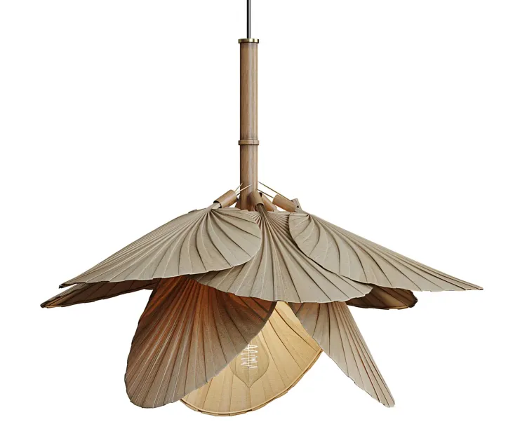 Dry Leaf Chandelier