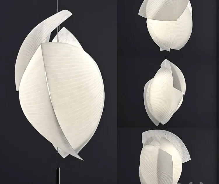 Grok Voiles Paper Pendant Lamp