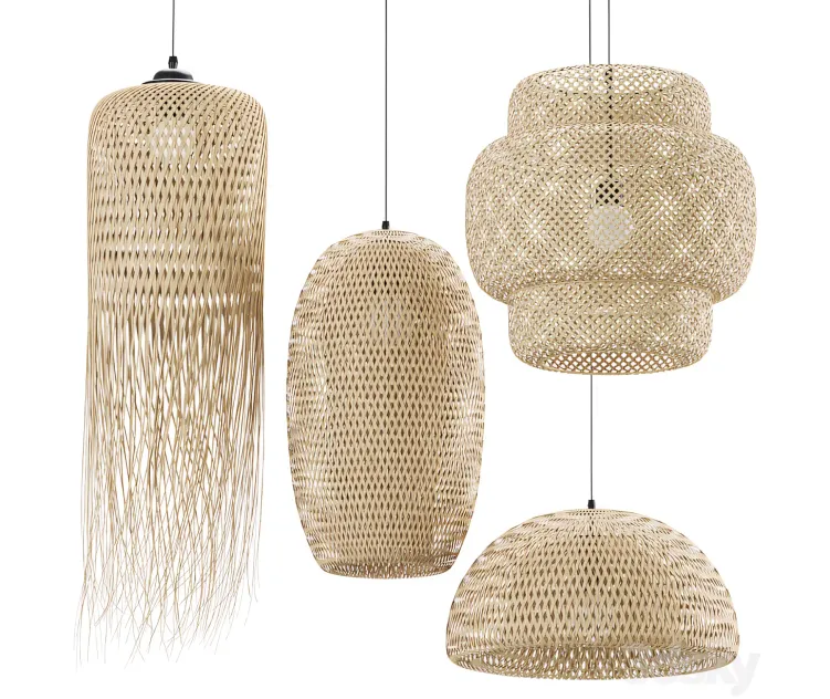Rattan Pendant Light Collection