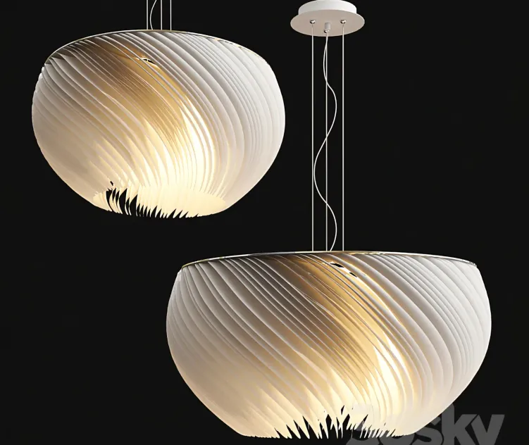 Twist Chandelier