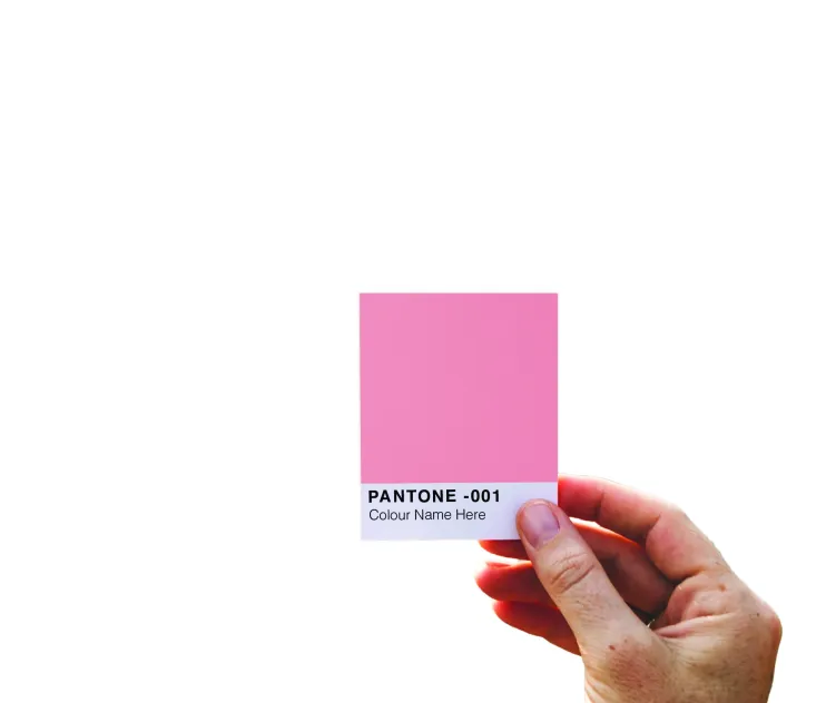 Holding pantone