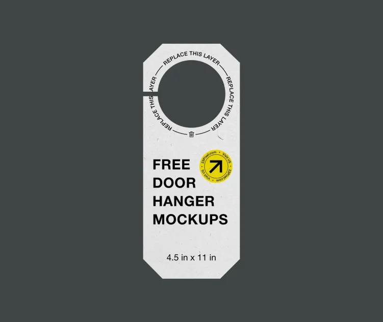 Paper Door Hanger