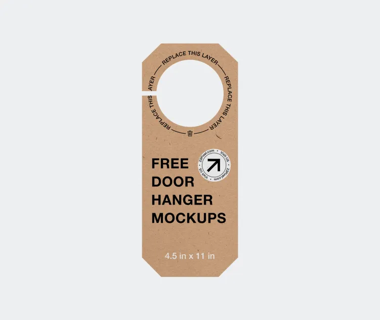 Paper Door Hanger 02