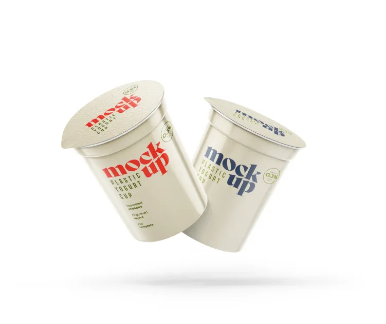 Plastic Yogurt Cup