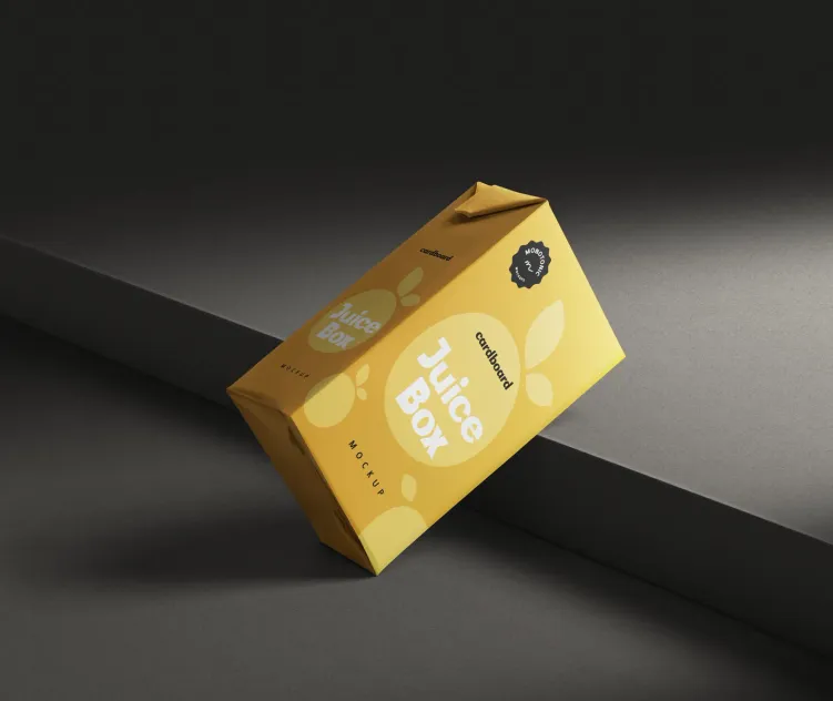 Small Cardboard Juice Box 1