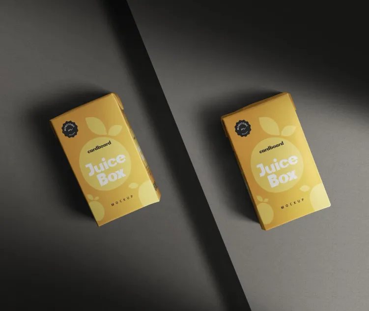 Small Cardboard Juice Box 5