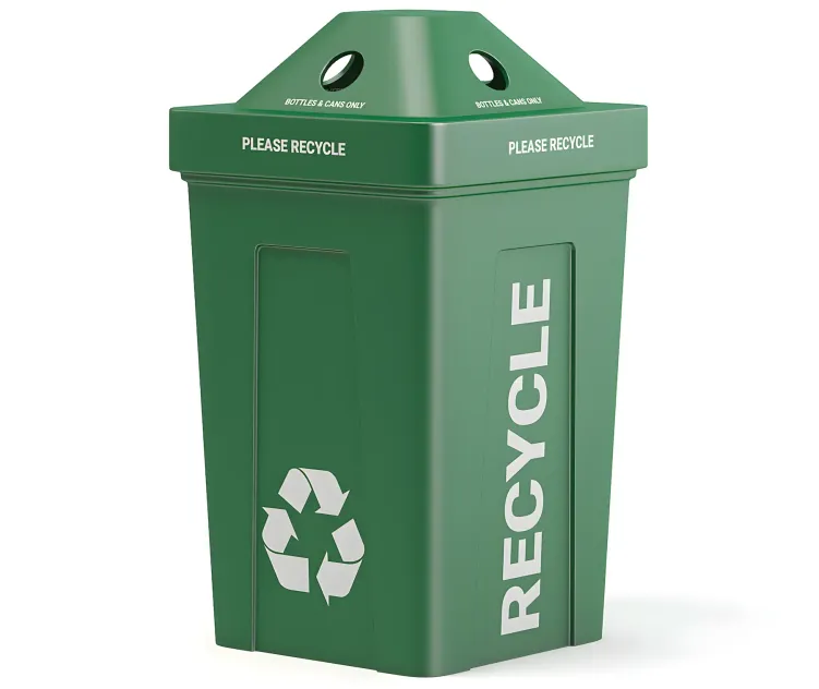 Street trash bin 3