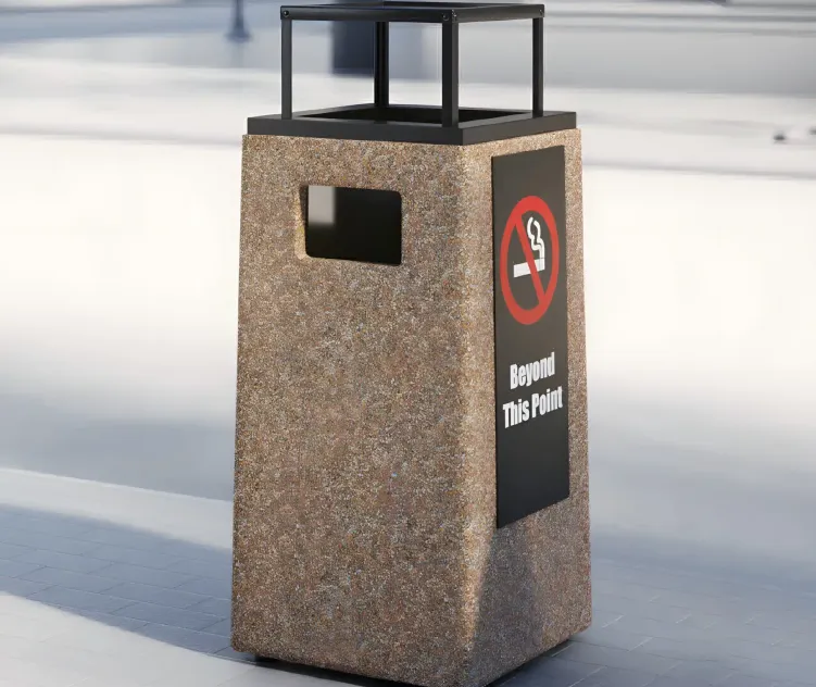 Street trash bin 8