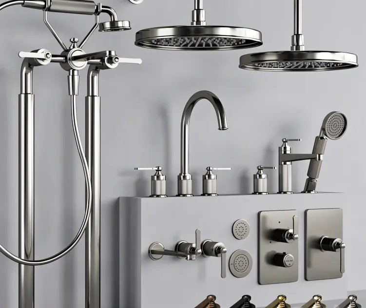 GESSI VENTI Bathroom Faucet Set