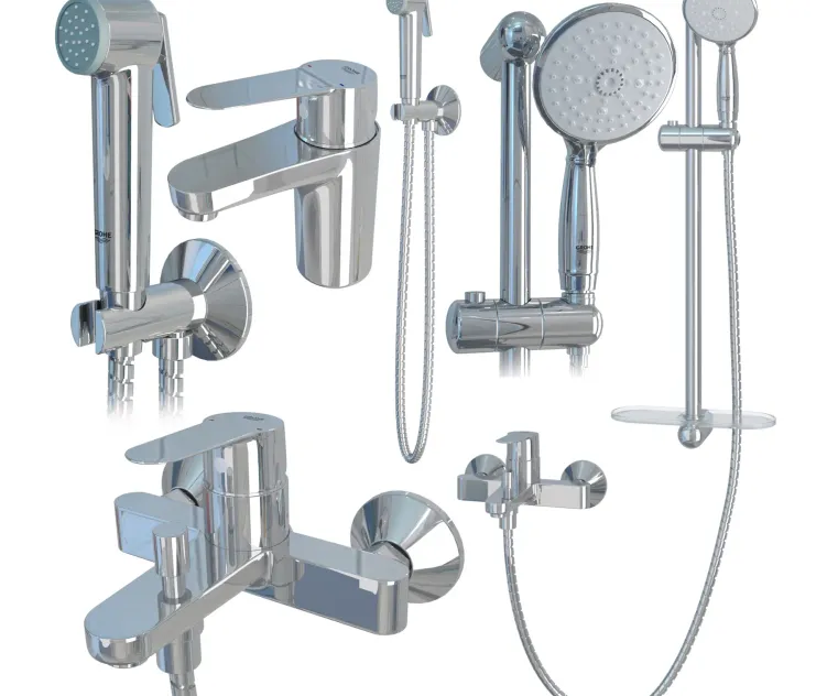 GROHE BauEdge Faucet Set