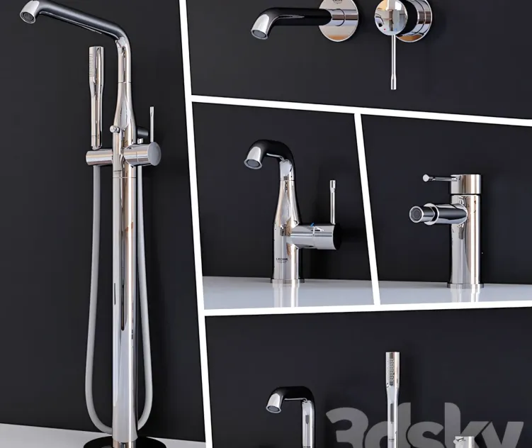 Set Mixer Grohe Essence New