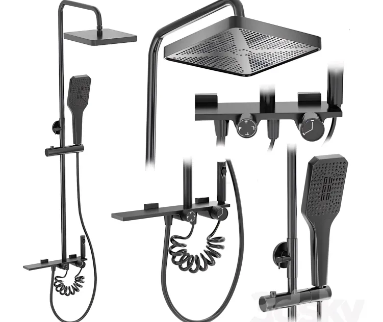 Shower Set REAL HELIX
