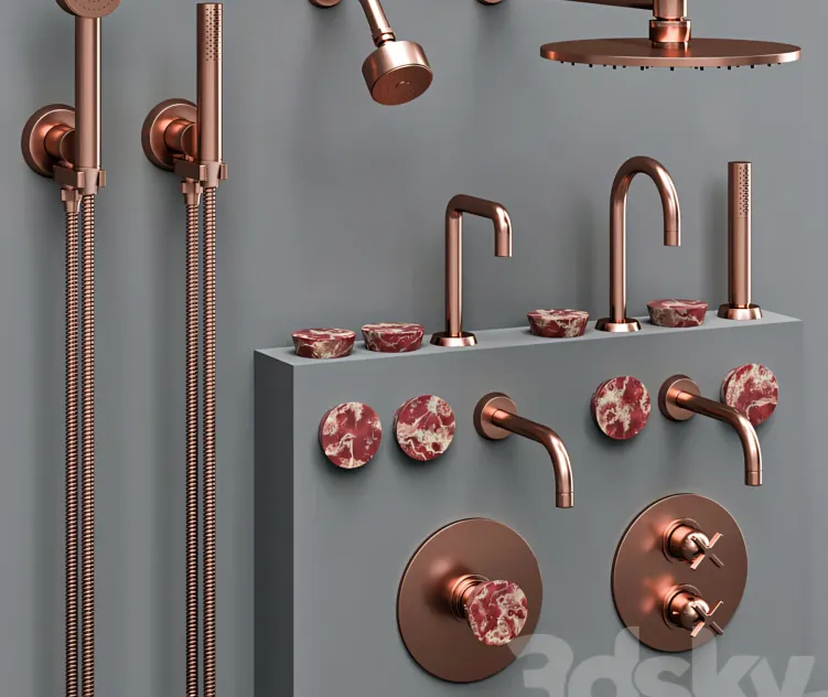 The Watermark Collection ZEN Bathroom Faucet Set