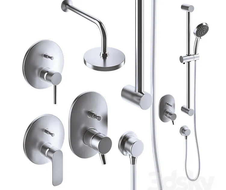 Vitra Concealed Shower Mixers