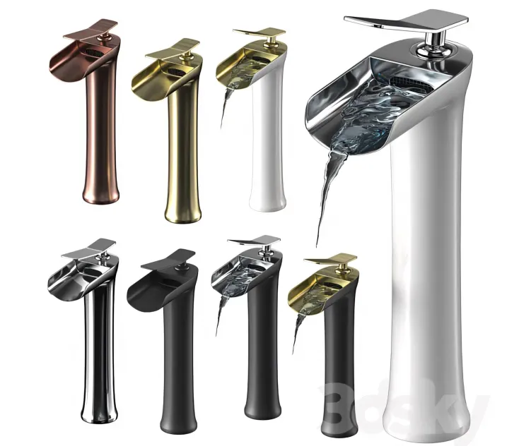 Waterfall Single Handle Basin Faucet