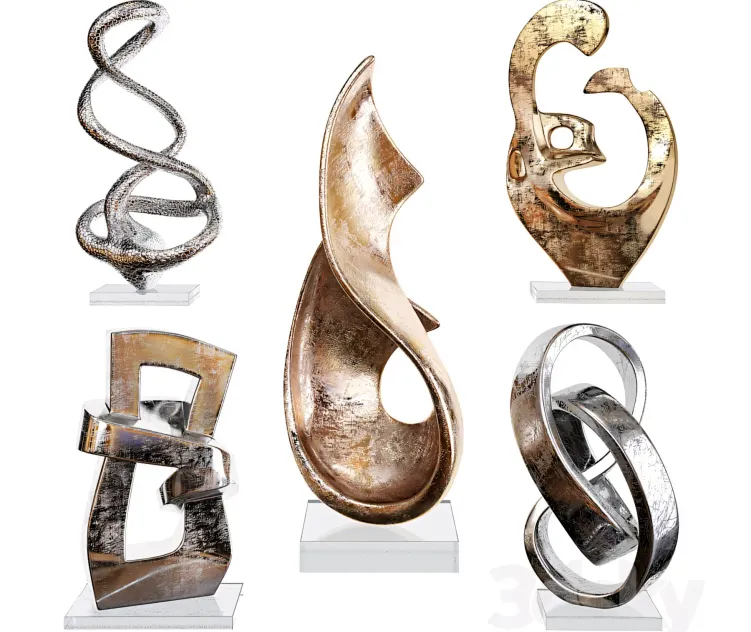 Abstract Statuettes