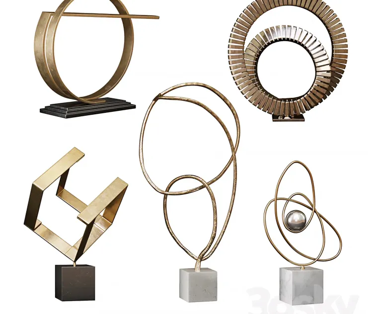Arteriors Sculptures Set
