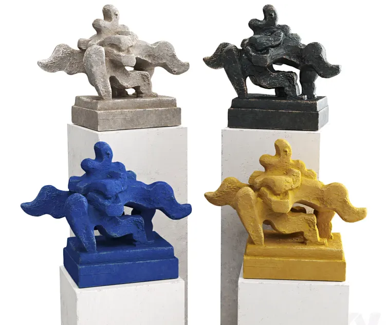 Jacques Lipchitz Engel Sculpture