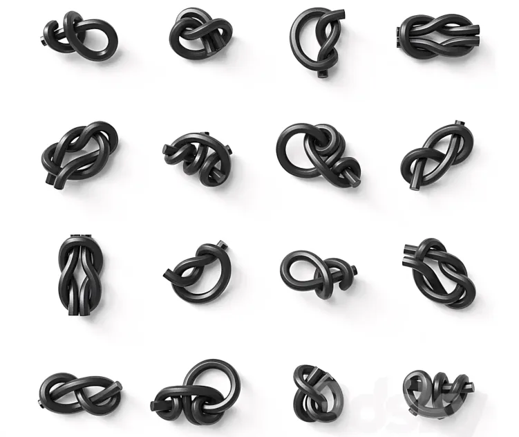 Sculpture Knot by Purely Porcelain