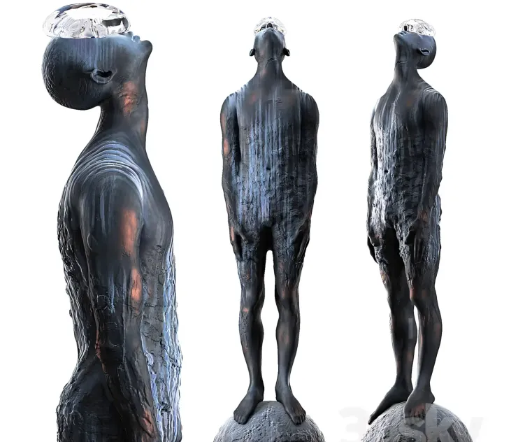 Sculpture Rain