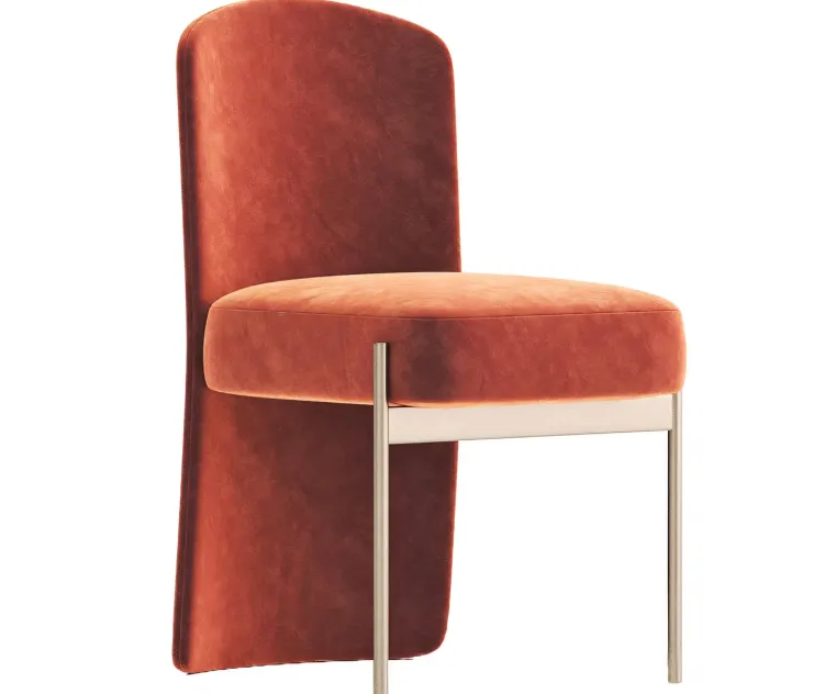 Jack Metal Dining Set Chair
