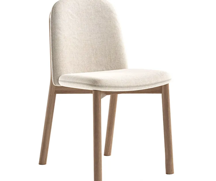 Julie Upholstered Ash Wood Chair