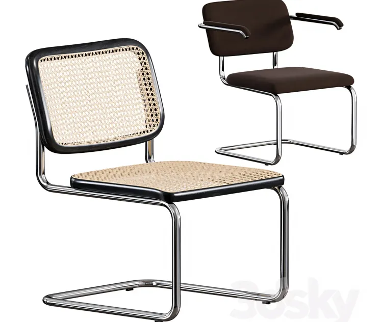 Knoll Cesca Chair Cane Seat Back