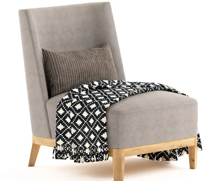 Mandarin Lougne Chair Christian Liaigre